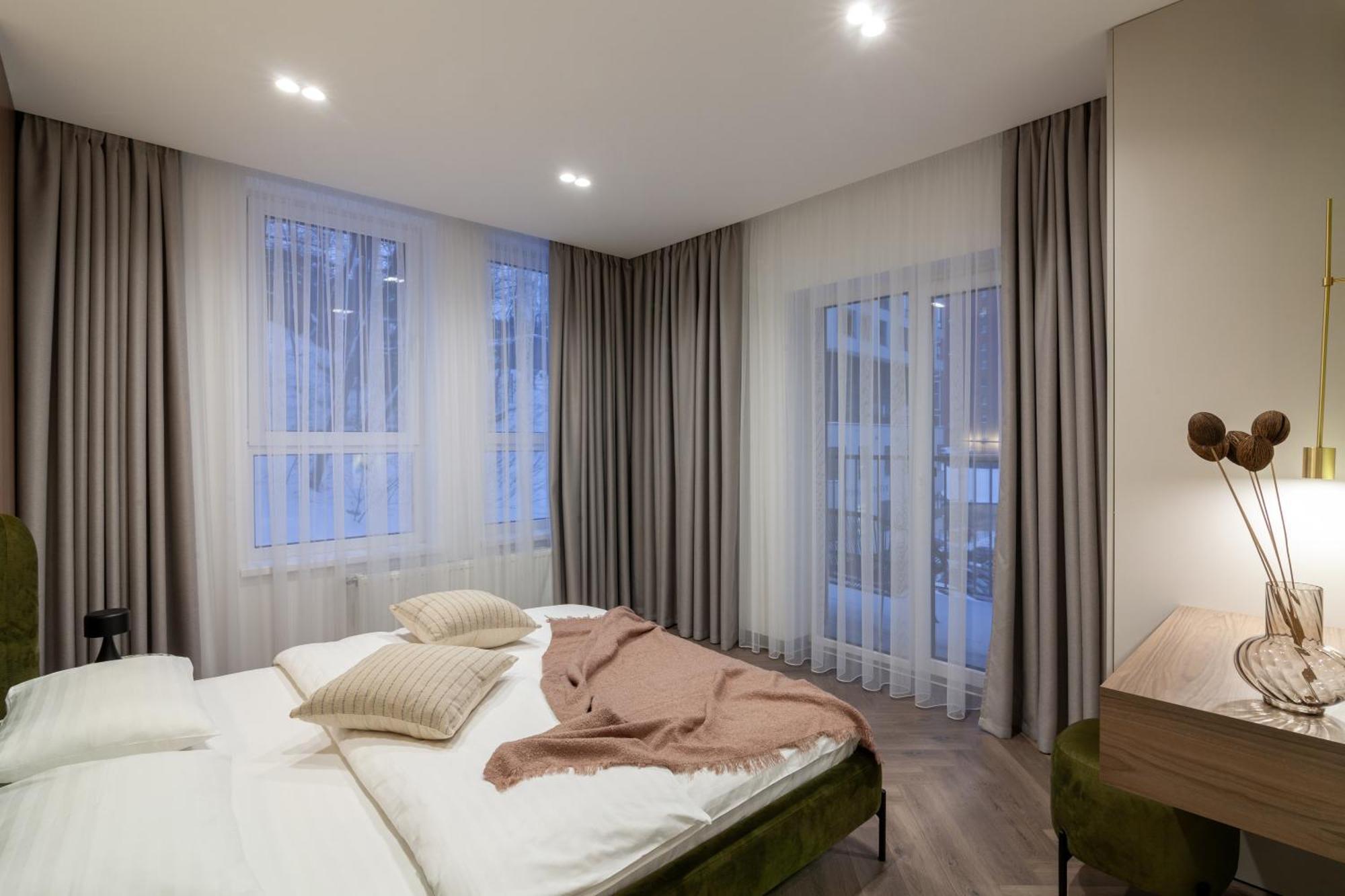 Apartment Shevchenko St.,New Building リヴィウ エクステリア 写真